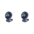 thumbnail image 1 of Matsuzay Ventilador portátil Motor sin escobillas Ángulo ajustable Recargable Desmontable Lavable 5V Ventiladores de refrigeración para Azul 2piezas, 1 of 6