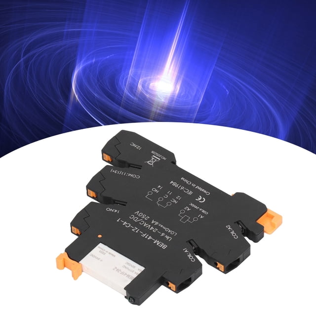 DC Control CA Relay, Din Rail Mount Spdt ContactO de 6 mm de ancho base de terminal fácil de conectar relé de estado sólido 6a para la aplicacia de energía