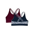 thumbnail image 3 of Athletic Works Girls Sports Bra, 2 Pack, Sizes XS-XXL, 3 of 5