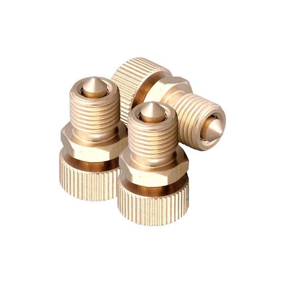 PENIKOKO 3Pcs High Pressure Copper Bleeder Valve for Air Pump with Temperature Resistance