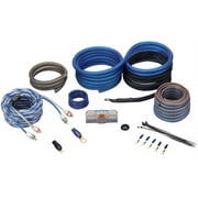 Rockville RWK4CU 4 Gauge 100% Copper Amplifier Wiring Kit  OFC Power/Ground, TripleShielded RCA & ANL Fuse Holder