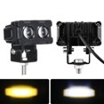 thumbnail image 4 of Luces antiniebla LED resistentes a los golpes y al óxido, compatibles con 9-30 V, de alto brillo y disipación del calor para motocicletas, 4 of 8