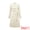 Beige, variant on DARING DIVA Women's Button Up Long Sleeve Tie Waist Dress S Beige