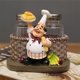 thumbnail image 2 of Soporte para estatura de chef, juego de salero y pimentero, decoración para botellas, caja de almacenamiento de especias para cocina, 2 of 5