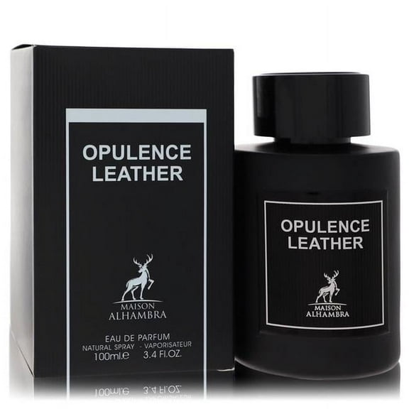 Maison Alhambra 565337 100 ml Opulence Leather Men Eau De Parfum Spray