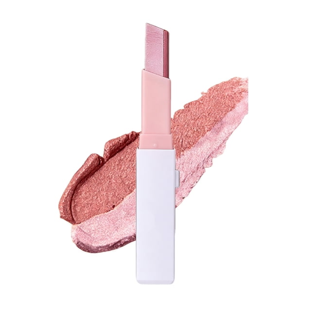 EGNMCR Color Gradual Change Two Color Shining Pearl Cream Eye Stick 2.2g Eye makeup