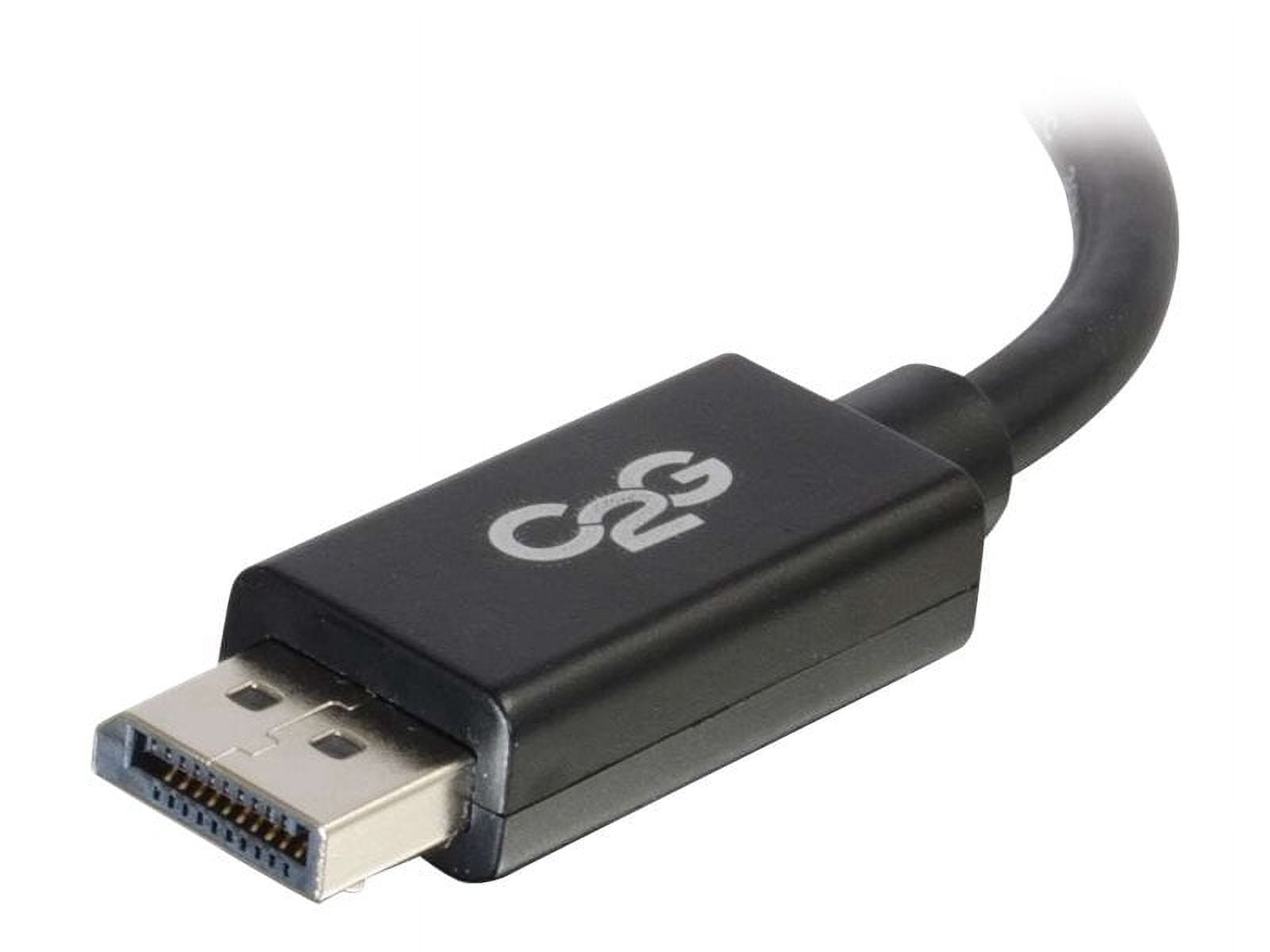 C2G 3ft DisplayPort Cable - Digital Audio Video - Black - DisplayPort cable - 3 ft