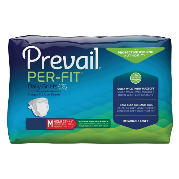 First Quality Unisex Adult Absorbent Underwear, Count of 56