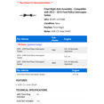 thumbnail image 2 of Front Right Axle Assembly - Compatible with 2013 - 2019 Ford Police Interceptor Sedan 2014 2015 2016 2017 2018, 2 of 2