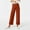 Orange, variant on Womens Flare Jeans High Waisted Wide Leg Baggy Jean for Women Stretch Denim Pants Green S