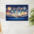 thumbnail image 2 of Happy New Year with Ragdoll Fireworks Holiday Xmas Winter 2025 Horizontal Matte Canvas Poster Cat Lover Kitten Owner Gifts Idea Wall Art Home Decor - 00025, 2 of 5