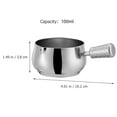 thumbnail image 2 of HONMEET Sauce Pots Stainless Steel Sauce Cup for Kitchen Utensil 1Pack, 2 of 8