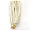 thumbnail image 2 of Pantalones de yoga Mujer Gibobby estampado navideño Otoño Invierno terciopelo S, 2 of 4