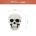 thumbnail image 3 of 10pcs Halloween Skeleton Head Small Skulls Mini Skulls Halloween Party Props, 3 of 5