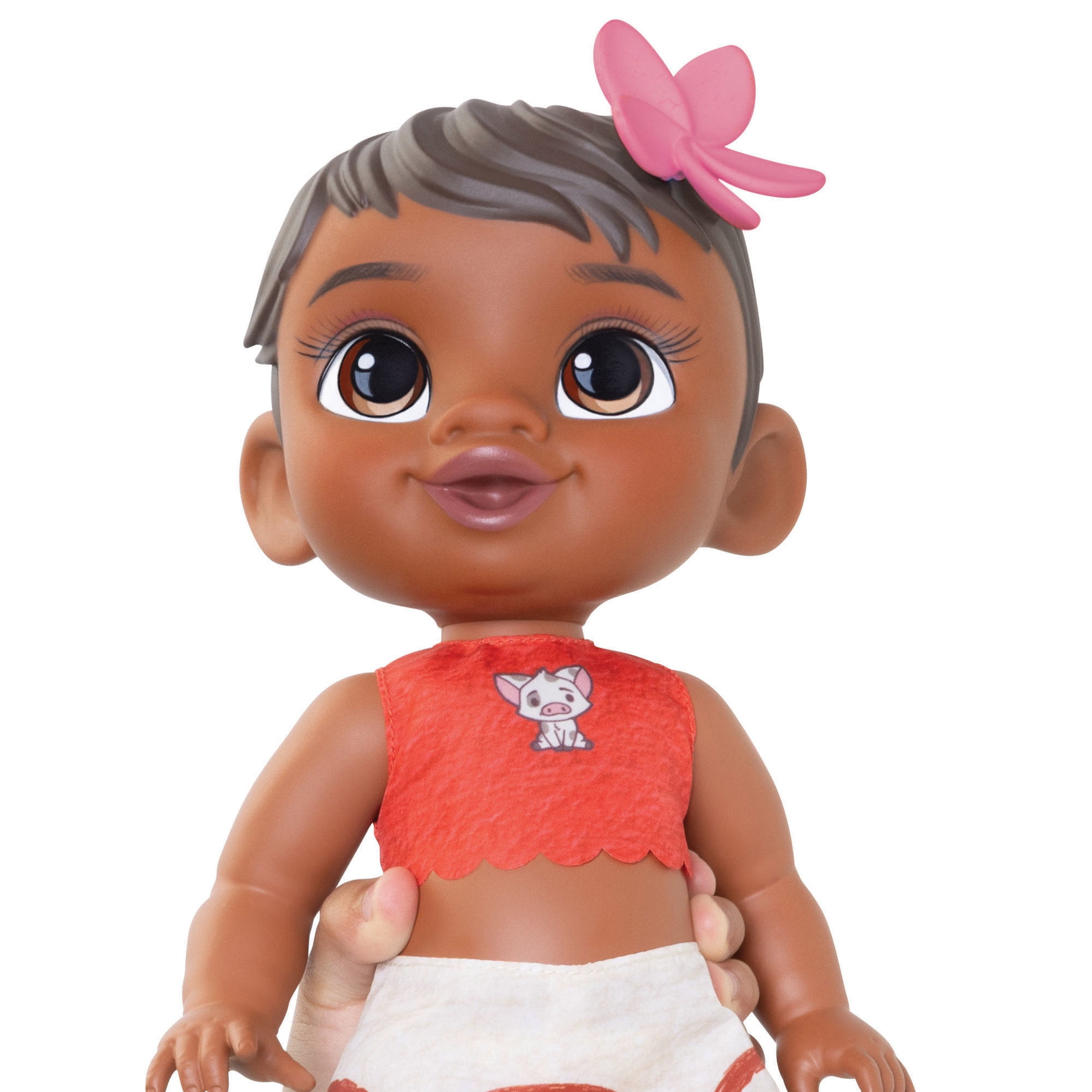 Disney Princess Baby Moana Bath Time Doll with Accessories