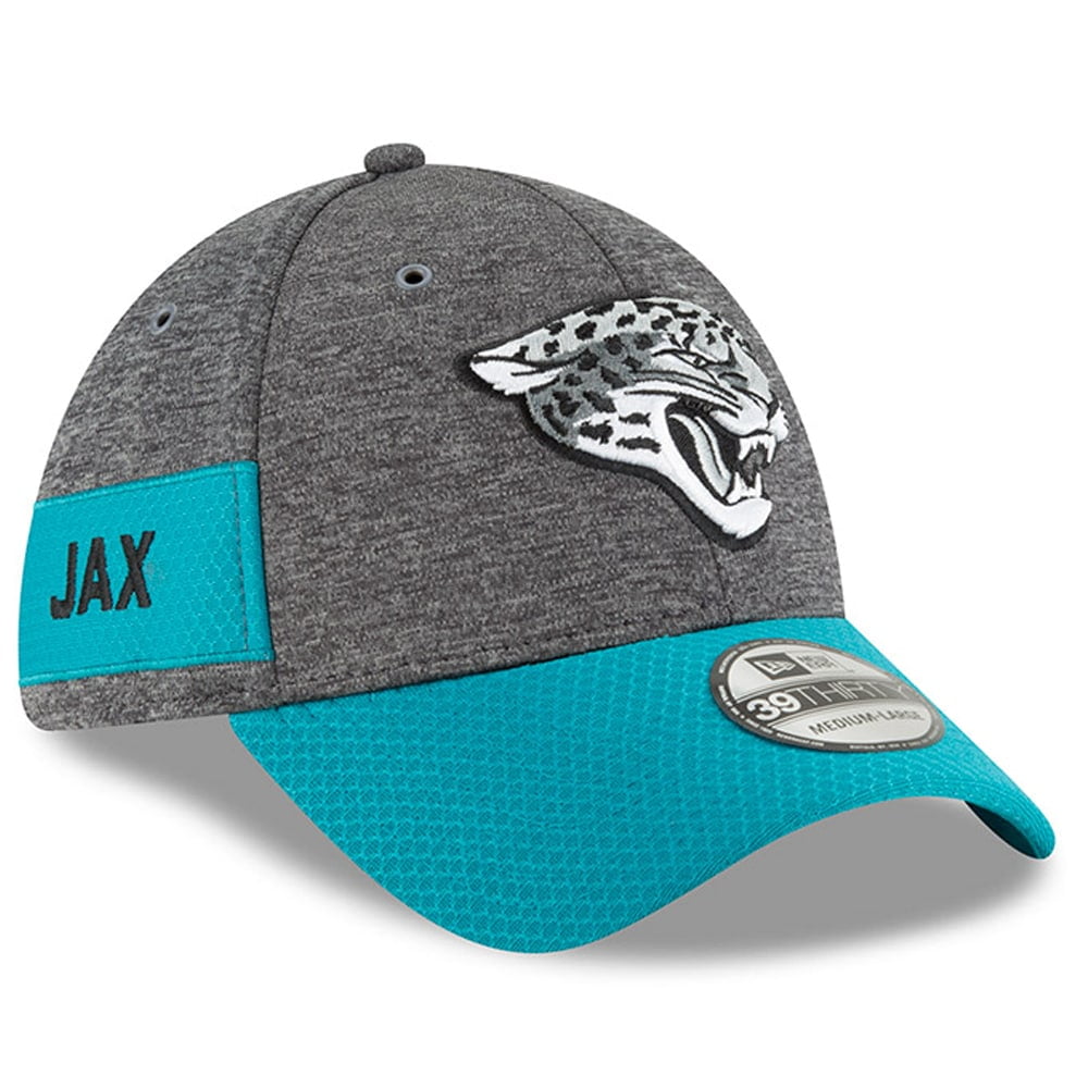 New Era 39Thirty Cap Sideline Graphite Jacksonville Jaguars S/M 