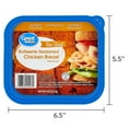 thumbnail image 6 of Great Value Rotisserie Chicken Lunchmeat, 9 oz, Plastic Tub, 10g of Protein per 2oz Serving, 6 of 7