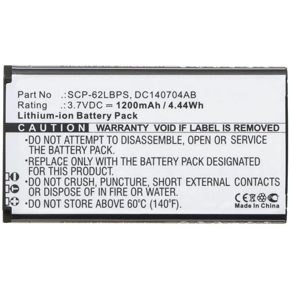 Batteries N Accessories BNA-WB-L3831 Cell Phone Battery - Li-ion, 3.7, 1200mAh, Ultra High Capacity Battery - Replacement for Kyocera DC140704AB, SCP-62LBPS Battery