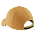 thumbnail image 3 of C830 Port Authority Sandwich Bill Cap with Striped Closure Men's Ball Cap, 3 of 3