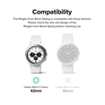 thumbnail image 2 of Ringke Inner Bezel Styling Compatible with Samsung Galaxy Watch 4 Classic 42mm, Stainless Steel Anti-Scratch Inner Bezel Ring Protective Cover - 42-IN-04 (ST) Black, 2 of 9