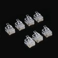 thumbnail image 2 of 100 Pcs Câble Modulaire RJ12 6P6C pour Connecteurs de Téléphone Prises en Cristal Autres, 2 of 5