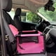 thumbnail image 5 of Asiento elevador plegable para mascotas, portador duradero para gatos, bolsas de viaje para cachorros y perros Rosado Yuyangstore Asiento elevador para el automóvil, 5 of 6