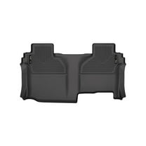 Husky Liners 53641 X-Act Contour Second Row Floor Liner Black Fits 2019-2026 Chevy Silverado 1500 Double Cab, 2020-2026 Silverado 2500/3500, 2019-2026 GMC Sierra 1500 Double Cab