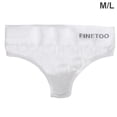thumbnail image 1 of Tangas de mujer T Back Bragas de algodón de cintura baja Ropa interior sexy elástica sin costuras de color sólido, Blanco, M / L Methold AP001138-03B, 1 of 7