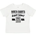 thumbnail image 3 of Inktastic North Dakota Awesome Since 1889 Boys or Girls Baby T-Shirt, 3 of 5