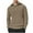 #189-Khaki, variant on Donemore Men Solid-Color Knitted Elastic Sweater Zipper Long Sleeve High-neck Lapel Turtleneck Sweater