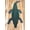 Dark Grey, variant on Crocodile Wool Area Rug – Handmade 100% Wool with Lifelike Crocodile Inspired Animal Print Design – Premium and Durable Doormat for Home Décor (Grass, 2' x 3')