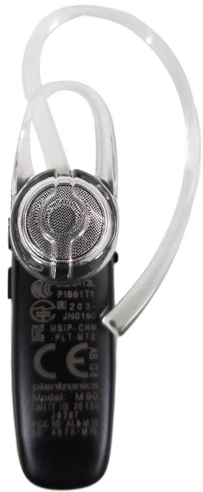 Plantronics M90 Bluetooth Wireless Universal Headset HD Audio - Shiny Black  (Renewed) | Walmart Canada