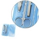 thumbnail image 4 of Qarigey Herramientas de manicura, tijera multifunción de acero al carbono para cejas, pinzas de mano para pedicura profesional, Kit de Juegos de manicura, 4 of 5
