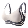 thumbnail image 1 of Comfort Breathable Sports Bras, Wireless Seamless Bras, Bralettes for Women With Support, XXL, 1 of 3