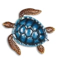 thumbnail image 1 of "Adorno de tortuga marina azul para colgar en pared - Decoración artesanal con acabado duradero, ideal para regalo o decoración de interiores", 1 of 6