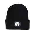 thumbnail image 1 of Gorro con luz LED USB - Negro, 1 of 3