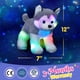 thumbnail image 3 of Peluche BSTAOFY Husky Puppy de 30 cm con luz nocturna LED, 3 of 7