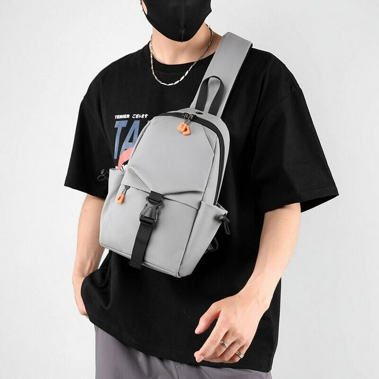 Small Black Sling Crossbody Backpack Waterproof Lightweight for Hiking 8 L Walmart