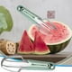 thumbnail image 3 of Fiudx Cortador de Sandía, Herramienta 3 En 1 de Acero Inoxidable, Tenedor Ergonómico, Fácil de Partir, Diseño Ligero y Portátil, Disfrute de La Fruta En Familia, Accesorio Perfecto para El Verano., 3 of 6