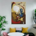 thumbnail image 6 of Posters Painter Joan Miró Dutch Interior II Abstract Wall Art Prints Photo Picture Painting Decor Decorative 20x30inch(50x75cm), 6 of 6