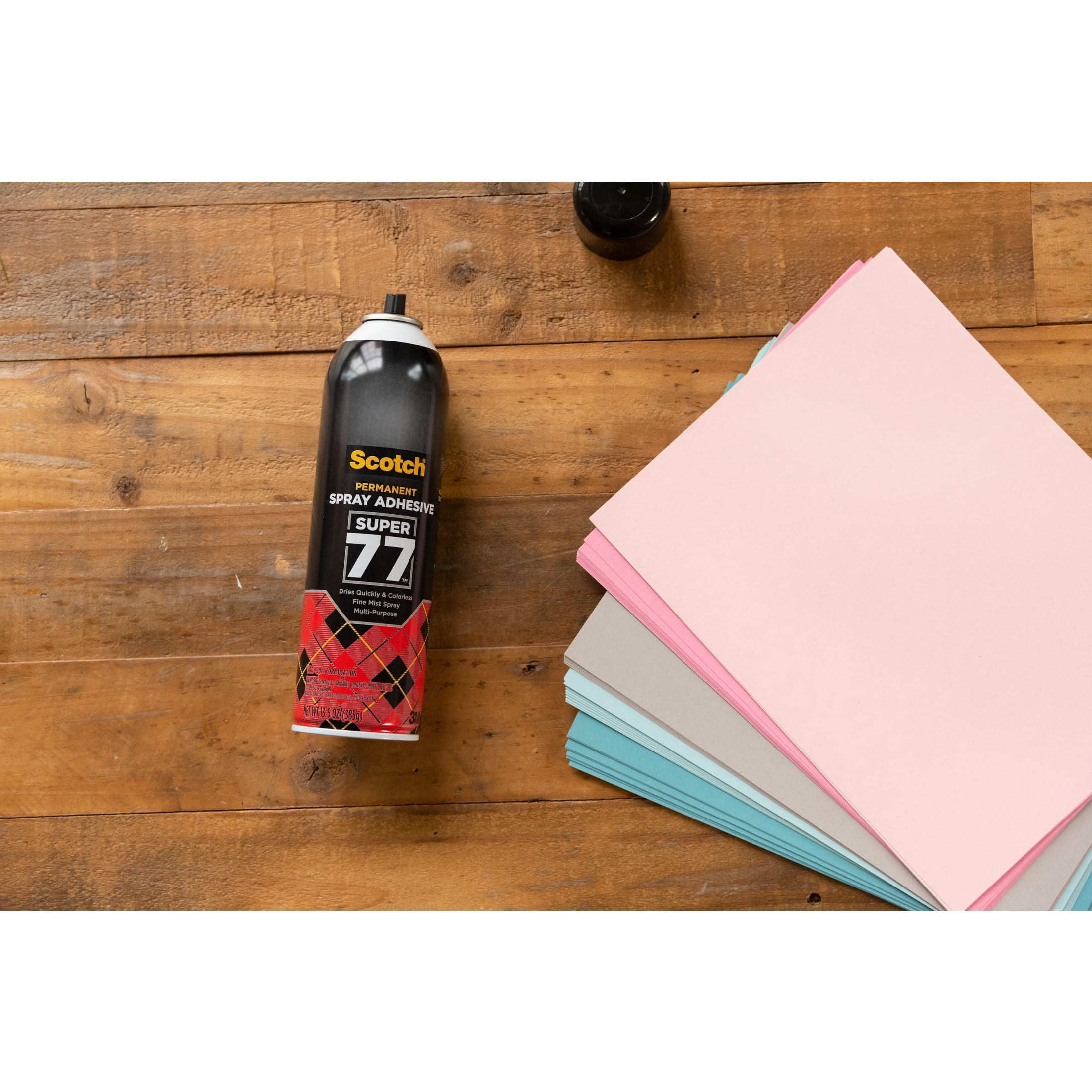 Scotch Super 77 Multi-Purpose Spray Adhesive, 13.5 oz