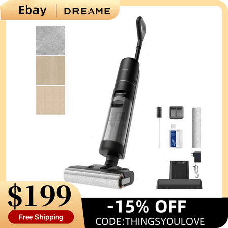 DREAME G10 Pro Wet Dry Vacuum Clean All in One Auto Self-Cleaning Edge Clean New