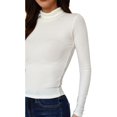 thumbnail image 4 of Blusa cuello de tortuga Balam, 0055 (Blanco) blanco CH Balam BL-BAL-0055-BLANCO-TR, 4 of 5
