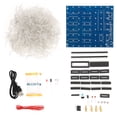 thumbnail image 1 of DIY 3D LED Light Squared Red 3D LED Light Squared Kit, LED Light Squared Kit, CB Board Office Party For Home Decoration Festival Red, 1 of 8