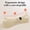Beige, variant on Topukaiba Buckwheat Cervical Neck Pillow, Adjustable Ergonomic Bolster for Side & Back Sleepers, Neck Roll Pillows for Comfort Support & Spine Alignment,Gray,15.7x3.9in