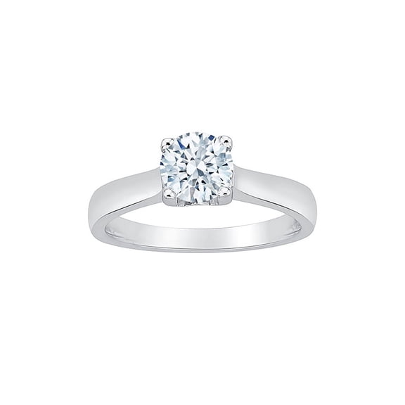Diamond Solitaire Engagement Ring in 14K Gold (7/8 cttw) (I-Color, SI3-I1 Clarity)