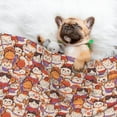 thumbnail image 3 of Naloa Maneki-Neko Cats Dog Blanket, 3 Sizes Cat Blanket for Indoor Cats Large Medium Small Dog Gifts-Small, 3 of 8