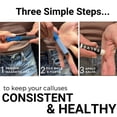 thumbnail image 4 of Removedor y lima de callos - Herramienta liviana para callos de mano - Perfecta para entrenamiento cruzado, gimnastas, escaladores y atletas de gimnasio - Herramienta para el cuidado de manos fácil de, 4 of 5