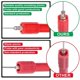 thumbnail image 4 of 10Pcs Test Probe Pins, Stainless Steel Insulation Non-Destructive Pin, 4 of 5