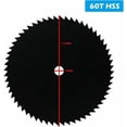 thumbnail image 3 of Professional Circular Saw Blades, Fine Grain Tungsten Carbide Tip Anti-Kickback Shoulders for Safe Accurate Cutting, Compatible with Most Brands for Wood Metal Cutting (4PCS), 3 of 5